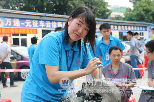 获得了气缸盖拆装与检测