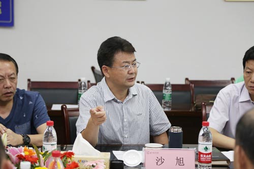 沙副总裁接受媒体采访