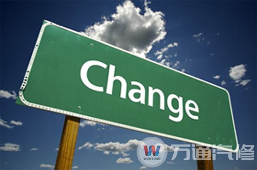 人要勇往直前，不断改变